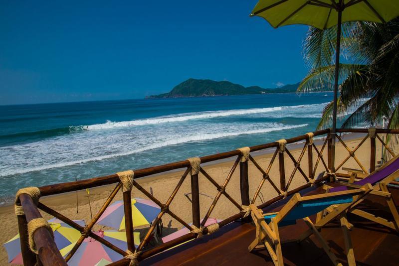 Hostal Olas Altas Manzanillo Eksteriør bilde