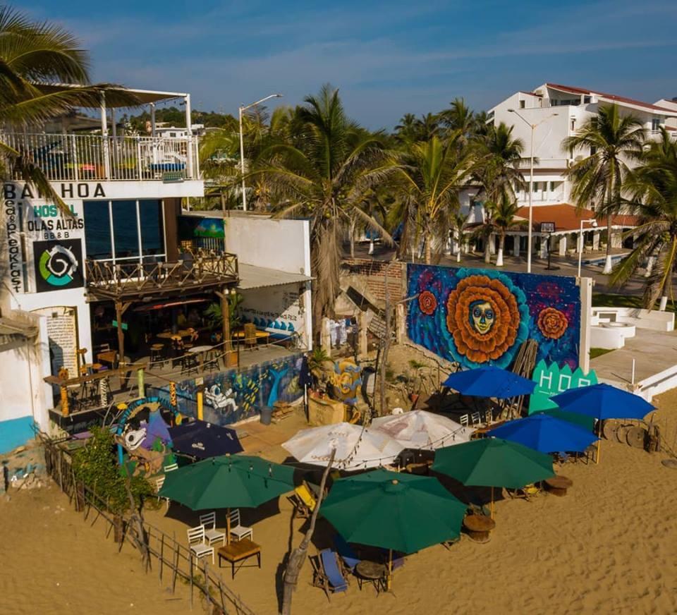 Hostal Olas Altas Manzanillo Eksteriør bilde